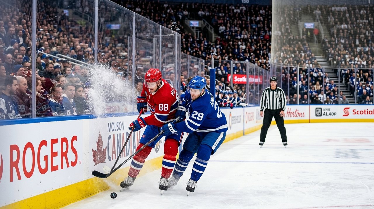 Live 4K 60FPS Canadian ice hockey broadcast streaming with zero buffering on IPTV Canada